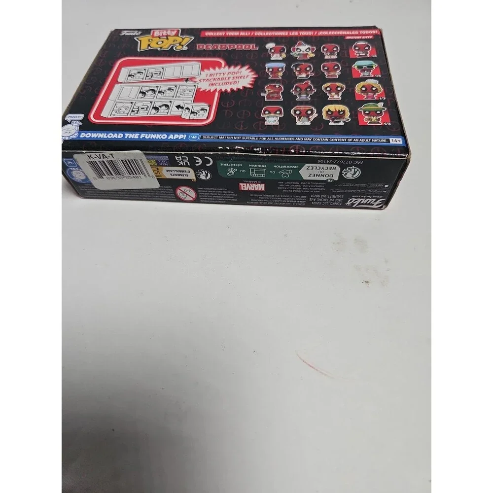 FUNKO Bitty POP!: Deadpool 4-Pack [New Toy] Vinyl Figure, 4 Pack